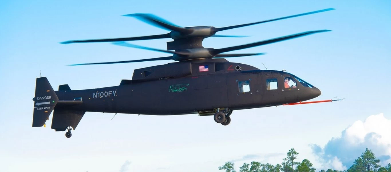 SB1 Defiant: Νέο ρεκόρ ταχύτητας για το νέο ελικόπτερο της Sikorsky-Boeing